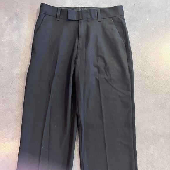 Calvin Klein Black formal slacks Boys size 14 regular pants dance wedding event - Picture 2 of 6